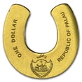 thumbnail image 2 of Palau 1/2 gram Gold $1 Golden Horseshoe, 2 of 3