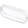 thumbnail image 1 of BEMS-Bolsa de lápices transparente blanca, bolsa de lápices de examen, 1 of 5