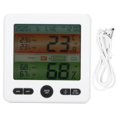 thumbnail image 2 of Digital Hygro Thermometer,Digital Color Screen Temperature Thermometer Hygrometer Humidity Temperature Monitor High-Intensity Output, 2 of 8