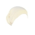 thumbnail image 2 of D-GROEE Smooth Breathable Turban Hats Soft Cotton Sleep Cap Stretchy Daily Wear Cap Headwear for Women, 2 of 7
