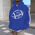 thumbnail image 1 of WILLBEST Sudaderas En Pareja Sudadera con Capucha para Hombre, con Estampado De Fútbol, Informal, Holgada, Cómoda, De Manga Larga, Suave para Otoño e Invierno, para Uso Diario Chica, 1 of 3