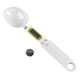 thumbnail image 1 of Báscula electrónica de cuchara blanca compacta, sensible, de alta precisión, con cuchara medidora desmontable para hornear alimentos., 1 of 12
