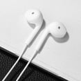 thumbnail image 6 of 3.5mm Wired Earbuds, Portable Earphones with Ultra Clear Calls Low Noise, in-Ear Earphones with Mic for Women Men (White), 6 of 10