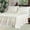 Cream White, variant on Tencel Lyocell Sheet Set  Size 3 count, Silky Soft Breathable Cooling Sheet Set with 16 Inch Deep Pocket for Hot Sleepers, Grey