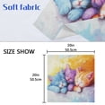 thumbnail image 5 of Napkin Satin Napkin 20*20Inchx6 Kitchen Towel Dinner Plate Towel Decorative Towel Napkin Tea Towel Suitable For Kitchen Table Three Colored Cats, 5 of 8