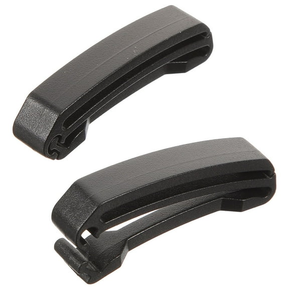 WHAMVOX Black Plastic Strap Buckles for Daily Use Lightweight Durable with Wide Range of Uses 2 Pieces