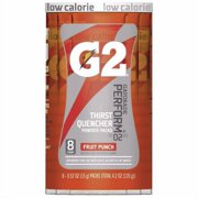 Gatorade, QKR13168, Quaker Foods G2 Single Serve Powder, 8 / Pack