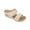 White, variant on Women Retro Flower Cutout Sandals 2 Straps Beach Slippers Summer Open Toe Going Out Comfort Slip On Walking Slides