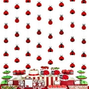 Ladybug Party Decoration Ladybug Party Hanging Banner Little Ladybug Party Decor Ladybug Hanging Decor Ladybird Party Decor Insect Theme Party Decor for Ladybug Birthday Baby Shower Supply
