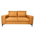 thumbnail image 1 of Love Seat Kessa Muebles Mostaza 160 x 73 x 95 cm, 1 of 4