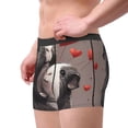 thumbnail image 2 of Hirioo Heart Guinea Pig Couple for Men's Boxer Briefs Men Cotton Underwear Boxer Briefs Panties-Small, 2 of 5