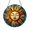 Acrylic 3.5 Inch, variant on Radiant Sun Face Stained Glass Window Decor, Warm Celestial Art Panel for Light Filled Interiors