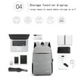 thumbnail image 6 of BZPIZ Bags Backpacks for Men Travel Backpack Carry On Flight Approved, Lightweight, Expandable, Dual Use as Backpack or Shoulder Bag for Men Women, 6 of 9