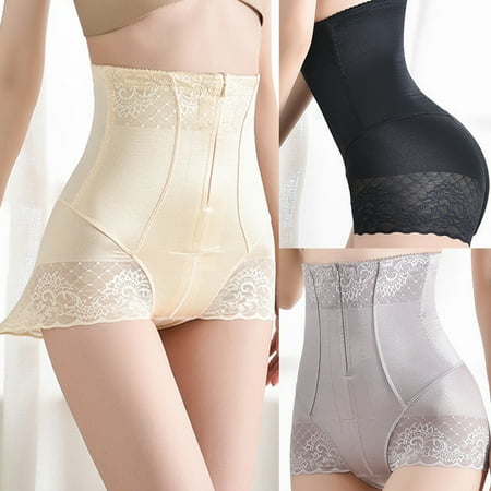 tasrioml Women Shapewear Shorts Stretchy Lace High Waist Tummy Control Butt Lifter Panty for Girl