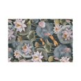 thumbnail image 3 of CADecor Lotus, Pattern, Watercolor Home Decor Tapestry Wall Art Wall Tapestry 51x60 Inches, 3 of 3