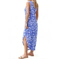 thumbnail image 4 of Fantaslook Summer Maxi Dresses for Women V Neck Tank Dress Vacation Beach Floral Sundresses with Pockets, 4 of 9