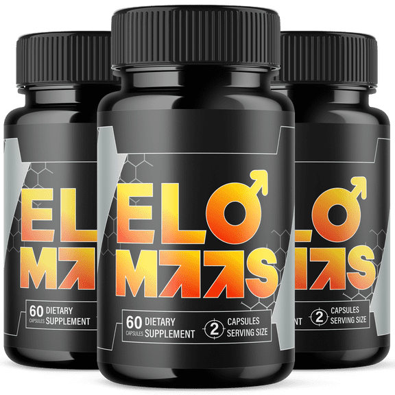 Elo Maas Advanced Formula Pills All Natural Vitamin Supplement EloMaas 180 Capsules