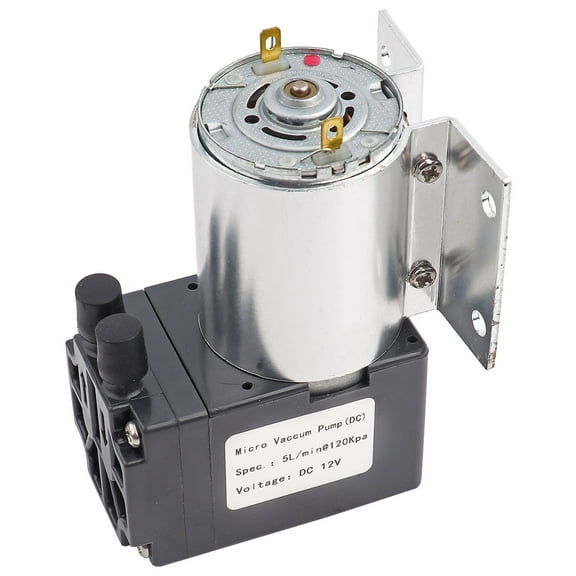 Falleo Clearance DC 12V 5L/min 120kpa Mini Vacuum Pump Negative Pressure Suction Pumping With Holder