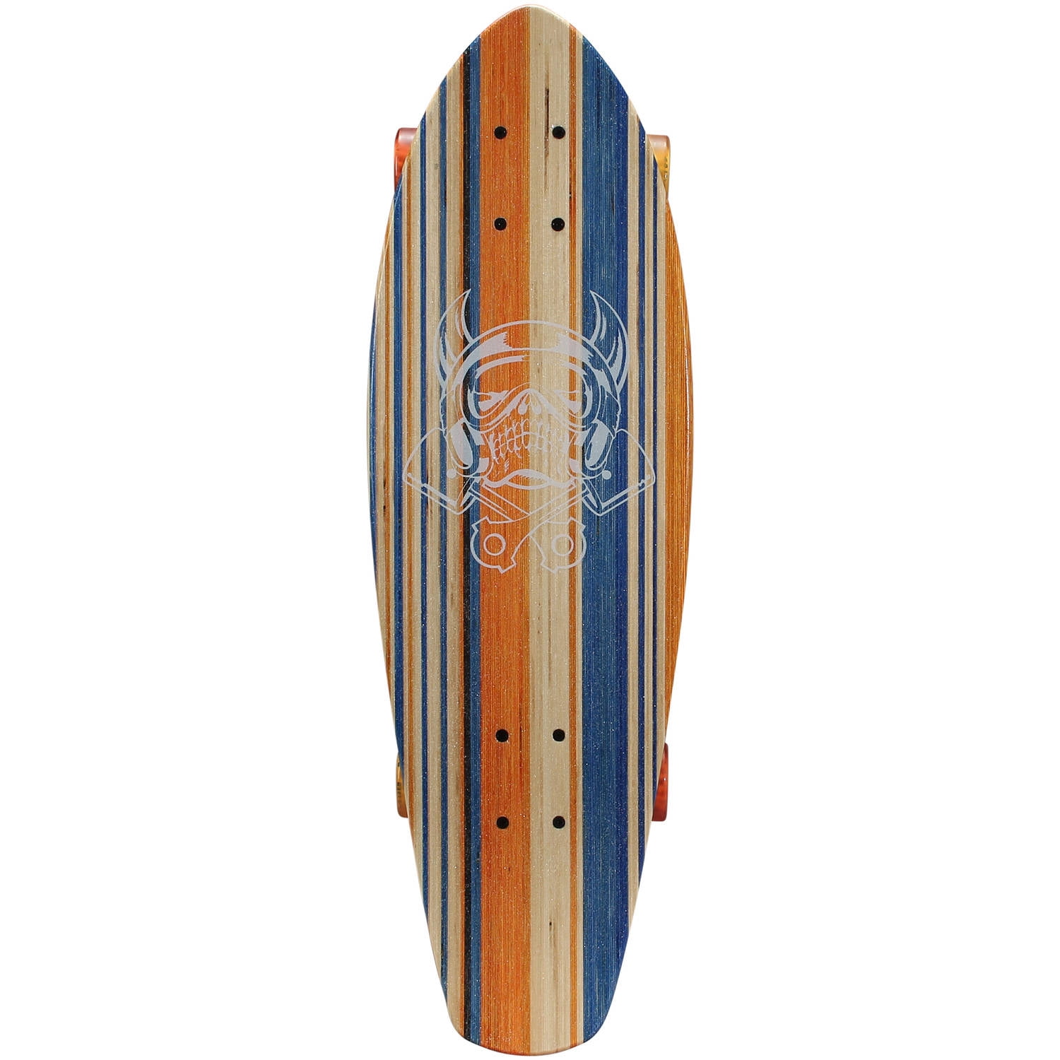 Skateboard Speed Demons Cruiser 29"x9" - Noir/Blanc/Multicolore - Occasion