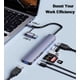 thumbnail image 2 of Hub USB C TIEDXIOY 8 en 1 USB 3.0 con lector de tarjetas SD/TF, 2 of 9