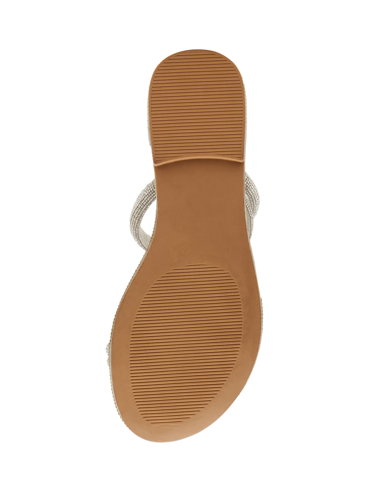 Madden Girl Women's Spotlight-B Toe Loop Slip On Bling Sandal