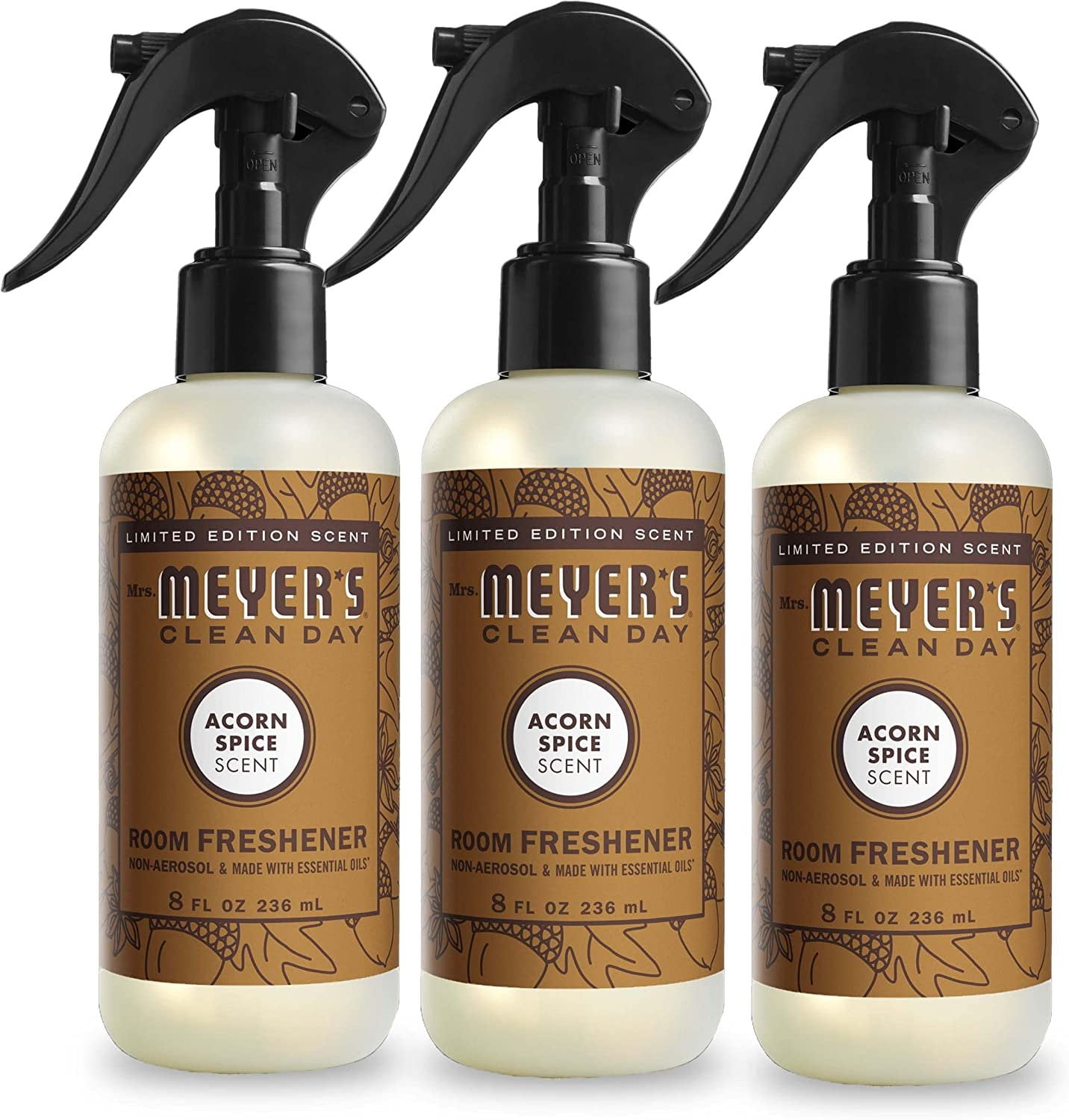 Mrs. Meyer's Room and Air Freshener Spray, NonAerosol Spray Bottle
