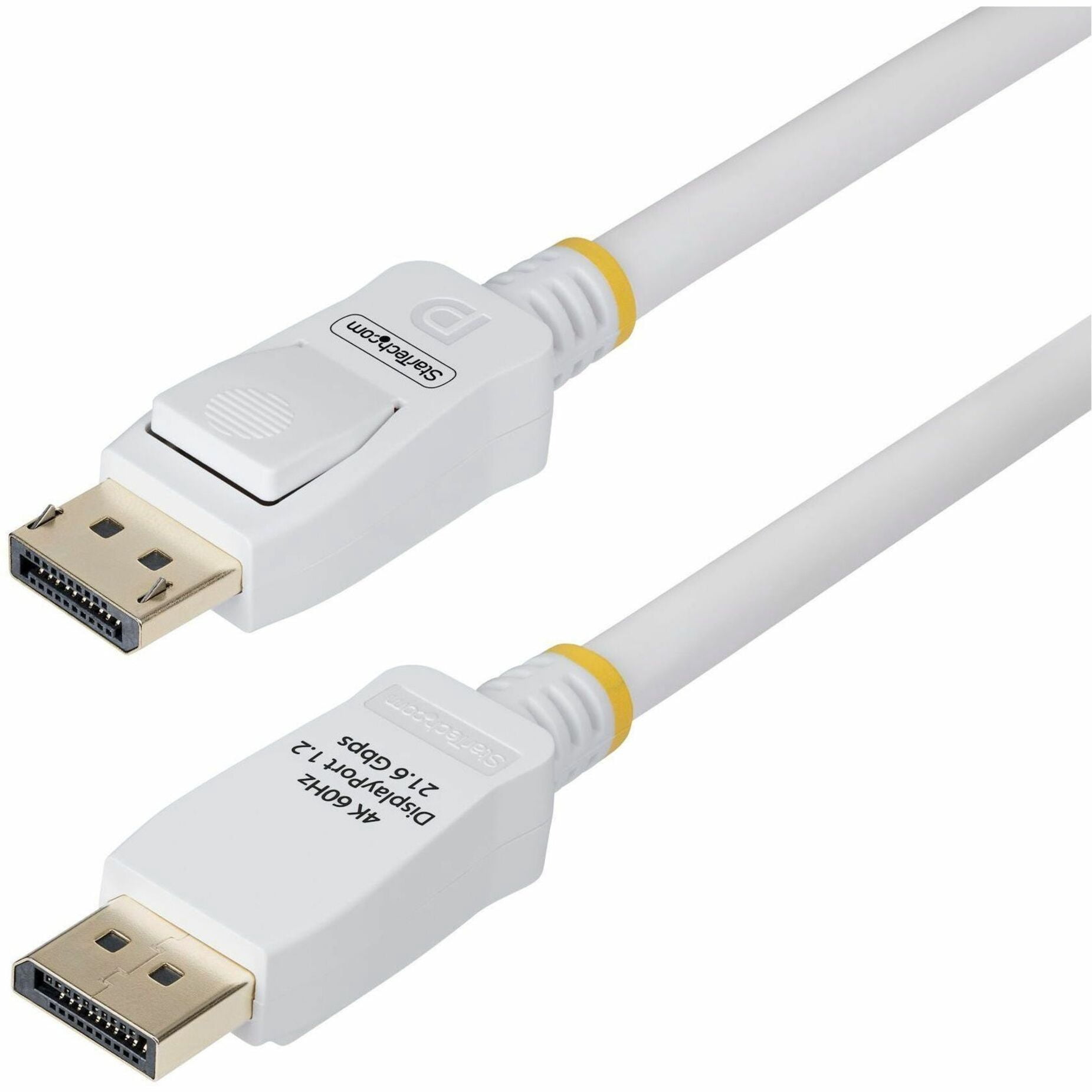 StarTech.com 6ft DisplayPort Cable, White