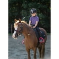 thumbnail image 4 of KERRITS Kids Ice Fil Lite Short Sleeve Riding Shirt, Color: Purple, Size: M, 4 of 6
