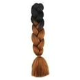 thumbnail image 1 of Thinsony Gradient Color Women Braid Hair Large Braiding Hair Wigs High Temperature Fiber Synthetic Hair Extensions, 1 of 4