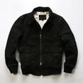thumbnail image 5 of Chaqueta de piel de vaca de primera capa para hombre, estilo antiguo, informal, elegante, con solapa, estilo A1, de alta gama, 2024, 5 of 5