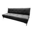 thumbnail image 3 of Sofá Cama Reclinable Rocky Gris Oxford, 3 Posiciones, SALVANTO, 3 of 9