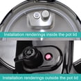 thumbnail image 4 of 10Pcs Replacement Parts for Instant Pot Duo 8 Quart and Duo Plus 8Qt, Accessories for Duo& Duo Plus 8 Qt Instantpot, Lid Replacement Sealing Ring Steam Release Valve Float Valve for Instant Pot, 4 of 10
