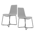 thumbnail image 1 of Sillas para Comedor Modernas Elegantes Set 2 piezas Gris GAON, 1 of 5