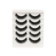 thumbnail image 1 of Pestañas postizas largas hechas a mano, 5 pares, grandes y negras. Pestañas naturales de moda, 1 of 3