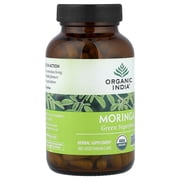 Organic India Moringa, 180 Vegetarian Caps (350 mg per Capsule)