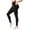 Black, variant on High Waisted Leggings for Women Tummy Control Buttery Soft Yoga Pants Womens Gym Workout Running Leggings (Navy, S)