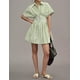 thumbnail image 5 of Vestido camisero JEIBKOUY para mujer, manga corta, de verano, a rayas, 5 of 5
