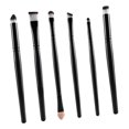 thumbnail image 2 of Pinceles de maquillaje de ojos Colcomx Conjunto Negro 6 piezas, 2 of 8