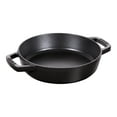 thumbnail image 1 of STAUB Poêles 20 cm / 8 Pouces Poêle en Fonte à Double Poignée, Noir, 1 of 3