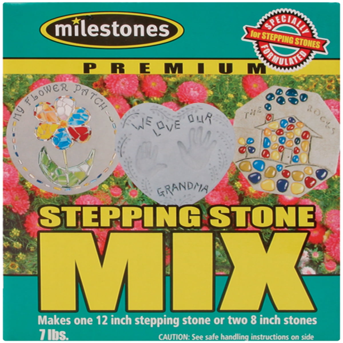 7-Pounds 2 Pack Midwest Products Premium Stepping Stone Cement Mix 