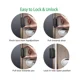thumbnail image 3 of Cerradura de seguridad para puerta para el hogar, cerradura de refuerzo de puerta a prueba de niños con tope de 3", 4 tornillos, soporta 800 libras para puerta que se abre hacia adentro, 3 of 6