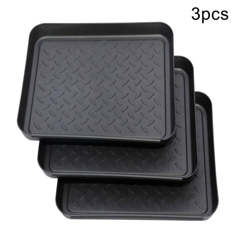 Details about   Polypropylene Black Durable Mat Multy Home Boot Tray Hose to Clean 