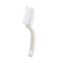 Ceramic Tile Grout Brush, Hard Bristles Bathroom and Kitchen Floor Cleaner, Small Gap Cleaning Tool for Tight Spaces, Ergonomic Handle Scrub Brush