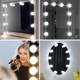 thumbnail image 2 of Makeup Mirror Light LED Vanity Light USB LED Stepless Dimmable Wall Lamp LED Dressing Table Mirror Bulb 2 6 10 14PCS ,Widely Use, 2 of 6