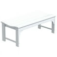 thumbnail image 1 of Ellendale Banc Adirondack Sans Dossier en Plastique Poly Blanc, 1 of 6