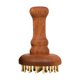 thumbnail image 1 of Peine de masaje de madera, cepillo , ideal para el hogar, , relajación, el raspado, regalo, diente de latón para adultos, para, 1 of 9