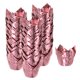 thumbnail image 1 of Moldes para cupcakes Unique Bargains 150 Piezas papel de aluminio Estándar tulipán Dorado rosa, 1 of 5