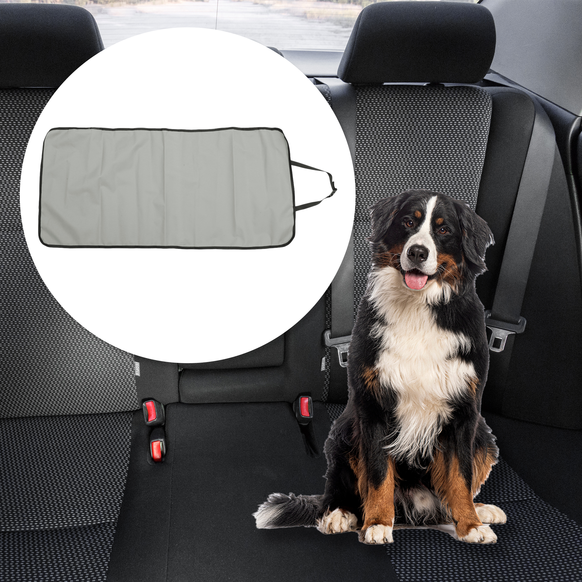 Unique Bargains Universal Waterproof Removable Car Seat Cover Gray