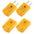 thumbnail image 4 of MasteelfCA 4pcs Plastic Case K Type Thermocouple Wire Connector Cable Connector Adapter, 4 of 7