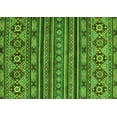thumbnail image 1 of Ahgly Company Indoor Rectangle Abstract Green Modern Area Rugs, 2' x 5', 1 of 4